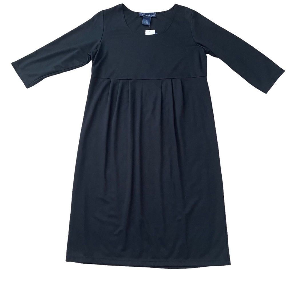 Susan Graver Black Midi Dress size S